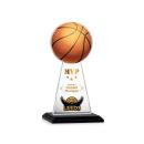 Edenwood Basketball Full Color Black Towers Crystal Trophy