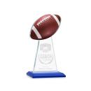 Edenwood Football Blue Towers Crystal Trophy