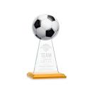 Edenwood Soccer Amber Towers Crystal Trophy