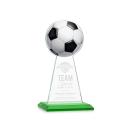 Edenwood Soccer Green Towers Crystal Trophy