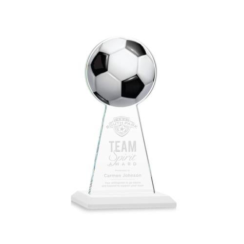 Awards and Plaques - Crystal Trophies - Edenwood Soccer Fagan Towers Crystal Trophy
