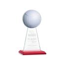 Edenwood Volleyball Red Towers Crystal Trophy
