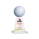 Edenwood Volleyball Full Color Clear Towers Crystal Trophy