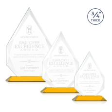 Archer Amber Peaks Crystal Trophy - Crystal Trophies