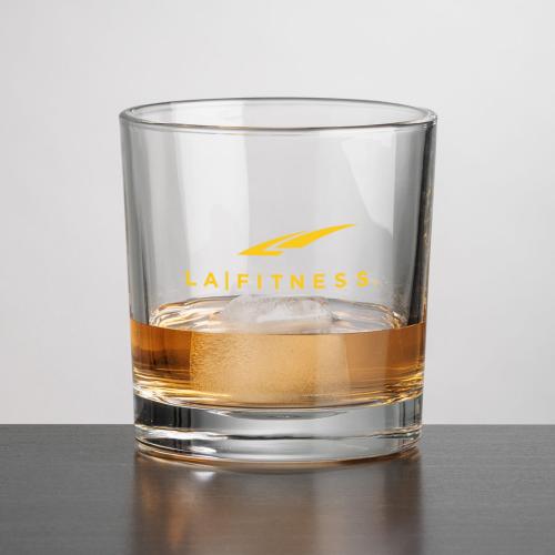 Custom Barware Glasses - Whisky Glasses - Waldron OTR/DOF - Imprinted
