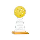 Edenwood Pickleball Amber Towers Crystal Trophy