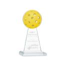 Edenwood Pickleball Clear Towers Crystal Trophy