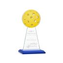 Edenwood Pickleball Blue Towers Crystal Trophy