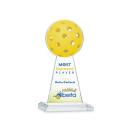 Edenwood Pickleball Full Color Clear Towers Crystal Trophy