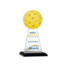 Edenwood Pickleball Full Color Black Towers Crystal Trophy