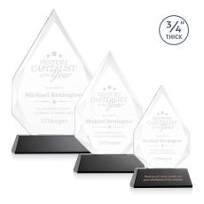 Archer on Helton Black Peaks Crystal Trophy - Crystal Trophies