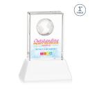 Stewart Full Color on Base Fagan Rectangle Crystal Trophy