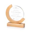 Olivas Circle Crystal Trophy