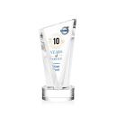 Maher Full Color on Lockwood Base Clear Peaks Crystal Trophy