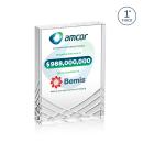 Buchanan Full Color Rectangle Crystal Trophy