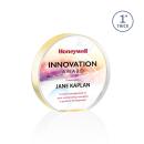 Smart Full Color Gold Circle Acrylic Trophy