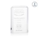 Powell Clear Rectangle Acrylic Trophy