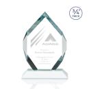Diamond Diamond Fagan Polygon Crystal Trophy
