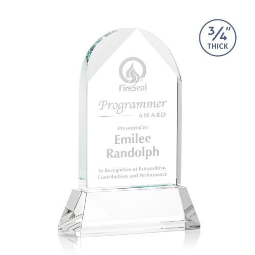 Awards and Plaques - Crystal Trophies - Cortez on Helton Clear Peaks Crystal Trophy