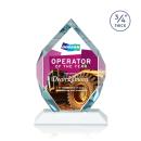 Diamond Diamond Full Color Fagan Polygon Crystal Trophy