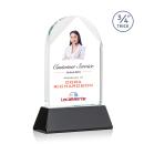 Cortez Full Color on Helton Black Peaks Crystal Trophy