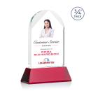 Cortez Full Color on Helton Red Peaks Crystal Trophy