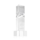 Groves on Plated Base Clear Towers Crystal Trophy