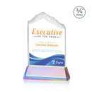 Lowery Full Color on Helton Prismatic Peaks Crystal Trophy