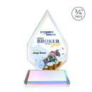 Archer Full Color on Helton Prismatic Peaks Crystal Trophy