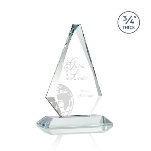 Awards and Plaques - Crystal Trophies - Crowell Starfire Crystal Trophy