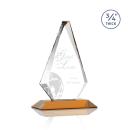 Crowell Amber Crystal Trophy