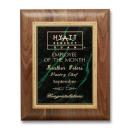 Diamond Walnut Plaque - Walnut/Verdi