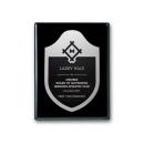Etch/Antiqued Plaque - Ebony