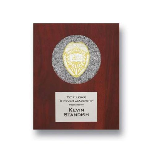 Awards and Plaques - Wall Plaque Awards - Rouse Plaque - Round