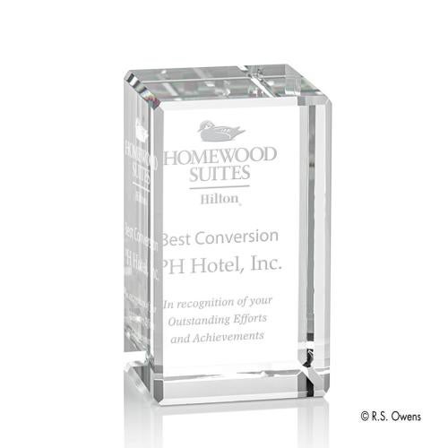 Awards and Plaques - Crystal Trophies - Global Achievement Towers Crystal Trophy