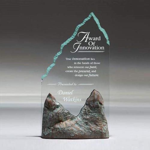 Awards and Plaques - Acrylic Trophies - Whaley Peaks Trophy