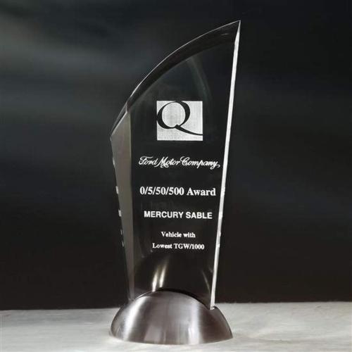 Awards and Plaques - Acrylic Trophies - Stylus Peaks Acrylic Trophy