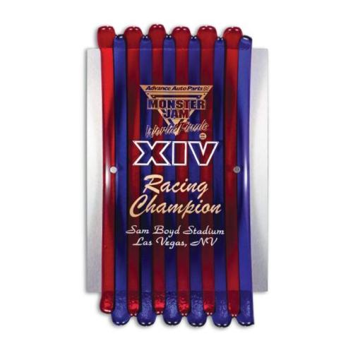 Awards and Plaques - Glass Trophies - Art Glass Trophies - Roberts Plaque