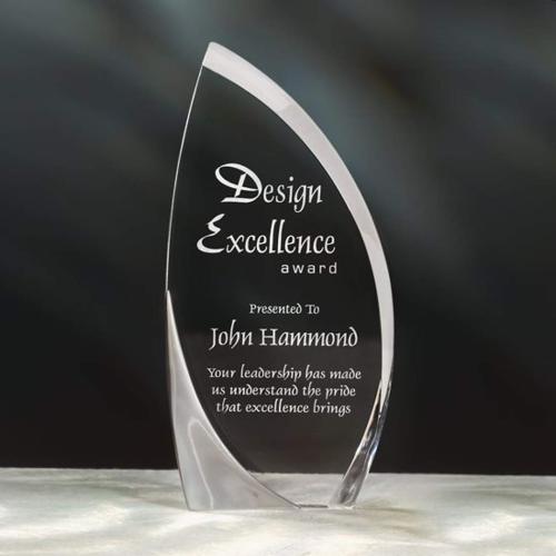 Awards and Plaques - Acrylic Trophies - Eckert Unique Acrylic Trophy