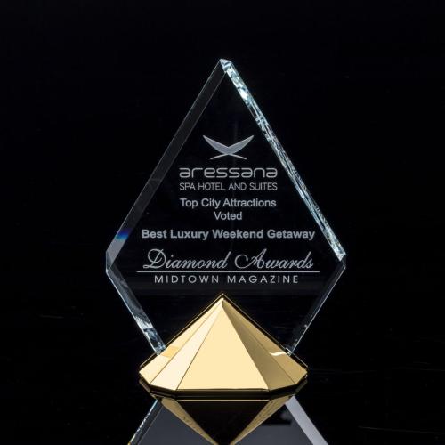 Trophies - Premium Metal Trophies - Compton Starfire/Gold Metal Trophy