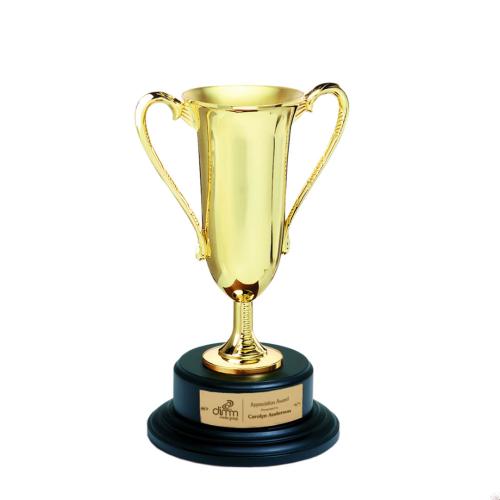 Trophies - Premium Metal Trophies - Gold Loving Cup Metal Trophy