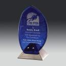 Flame Flame Glass Trophy
