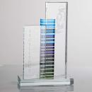 Locklear Artglass/Starfire Peaks Glass Trophy