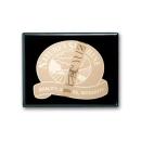 Etch/Frosted Plaque - Ebony