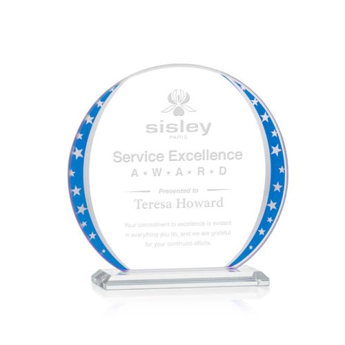Awards and Plaques - Crystal Trophies - Michel Circle