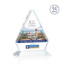 Mayer Full Color Clear Crystal Trophy