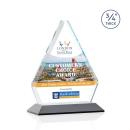 Mayer Full Color Black Crystal Trophy
