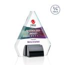 Kilgore Full Color Black Crystal Trophy