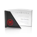 Finley Black Crescent Crystal Trophy