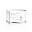 Gibbons Cube Rectangle Crystal Trophy
